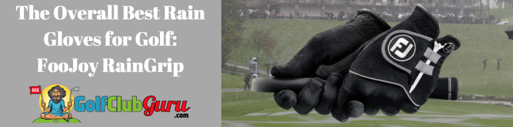  gants de pluie footjoy les meilleurs gants de pluie 