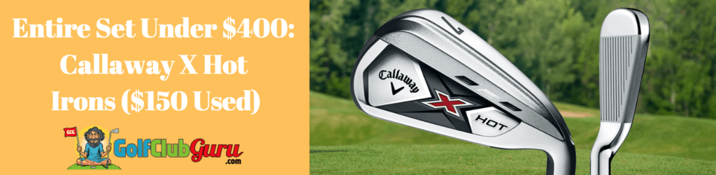 callaway x hot game improvement irons