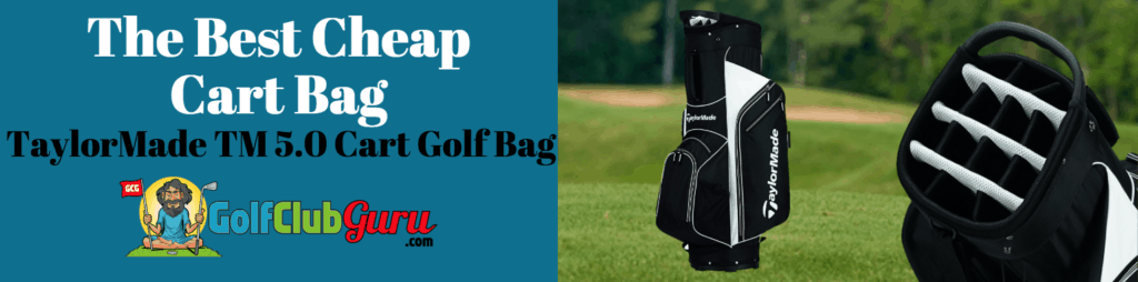 the lightest cart bag under 100 cheap