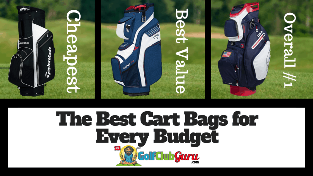 the best cart bags