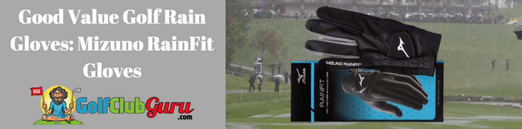 mizuno golf rainfit handschuhe regen 