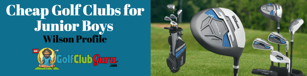 cheap wilson junior golf clubs