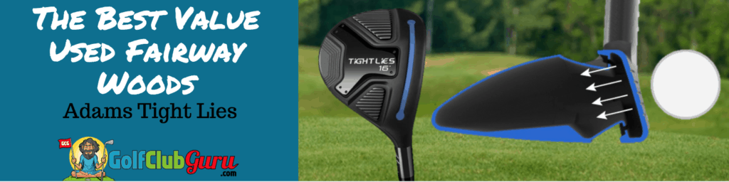 preowned adams fairway woods