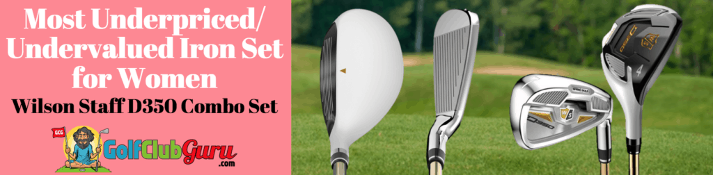 wilson women's iron set combo longest best overall 2018