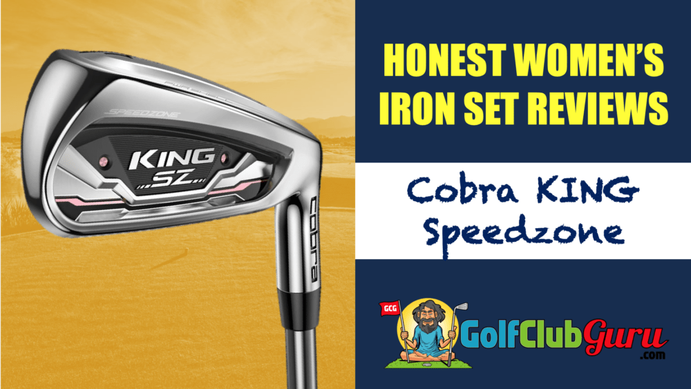 cobra king speedzone ladies womens irons golf clubs