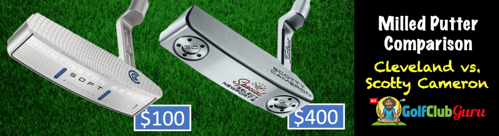 milled putter under 100 comparison difference scotty cameron