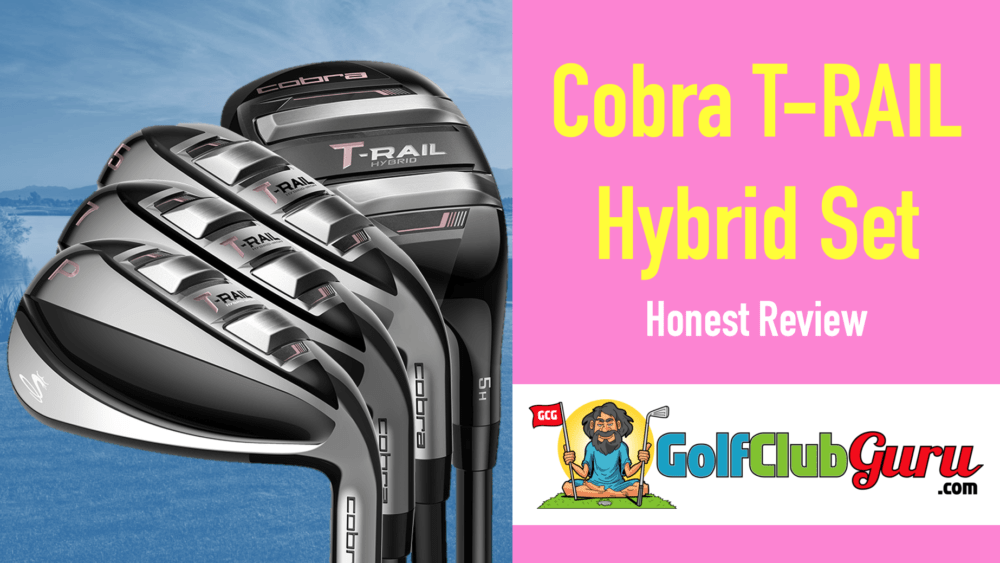 cobra t-rail hybrid iron golf clubs for women