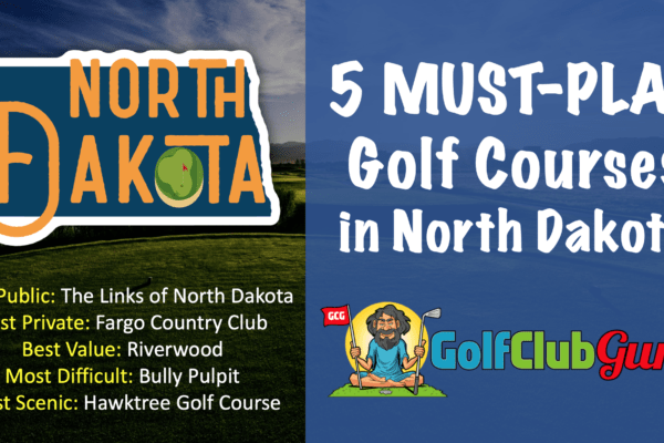 the best public private golf courses in north dakota