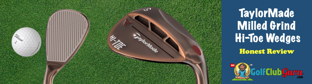 taylormade milled grind high toe wedge