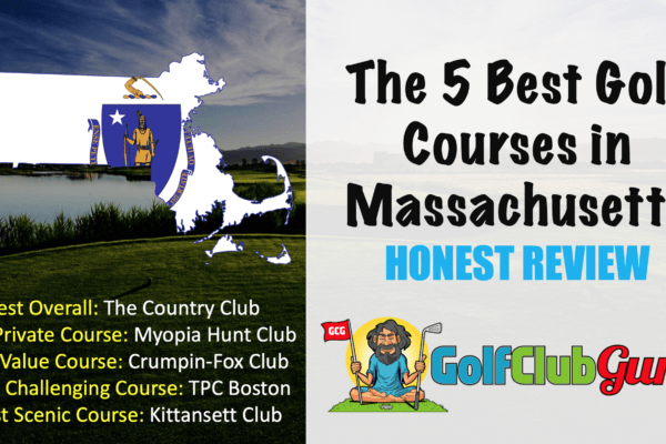 the category winning golf courses in state of Massachusetts