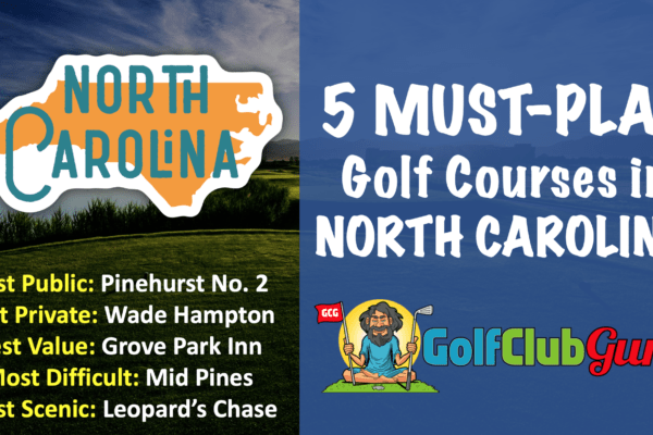 the best north carolina public golf courses to play