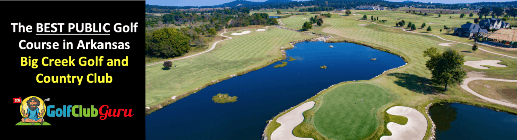 the best public golf course in arkansas big creek golf and country club