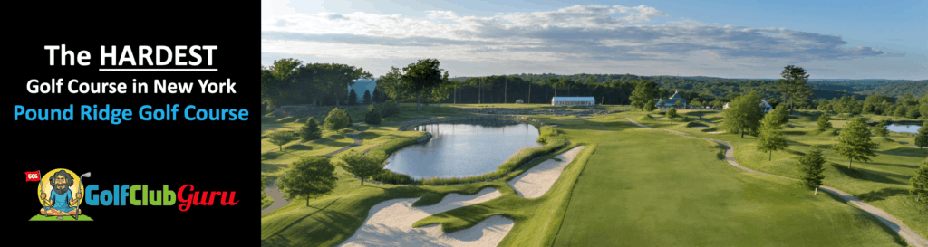 the most difficult golf course pound ridge golf course review tee times pictures