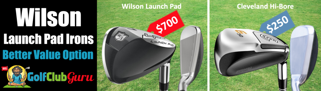 wilson launch pad vs cleveland launcher hi-bore comparison difference